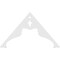 Ekena Millwork Pitch Heath Architectural Grade PVC Gable Pediment, 72"W x 42"H x 1"P (14/12) GPP072X042X100HEA - alternate 3